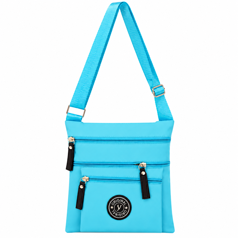 GRACE57D Blue X-Body Bag With Adjustable Strap (New) (image for) GRACE57D Blue X-Body Bag With Adjustable Strap (New)